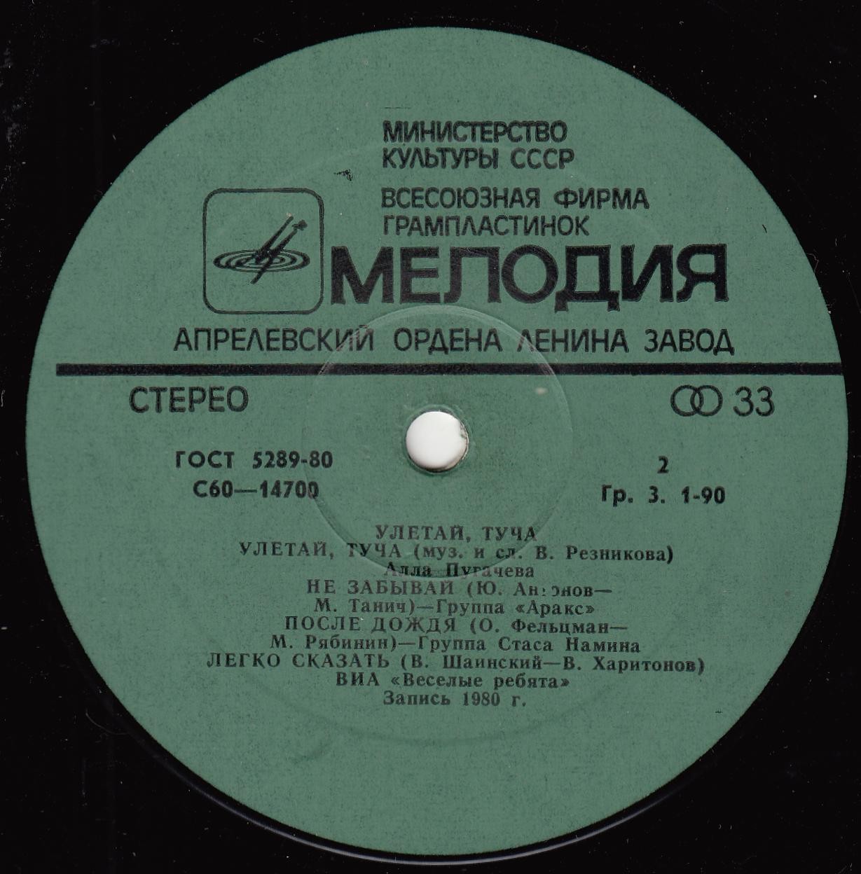 Улетай, туча