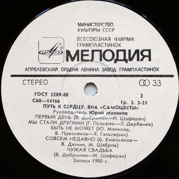 ВИА "Самоцветы" - Путь к сердцу