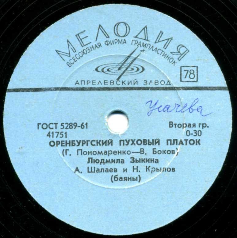 Людмила Зыкина - Оренбургский платок / Милая мама