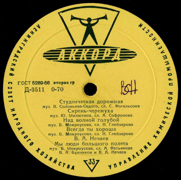 Владимир бунчиков и Вла­димир Нечаев - Песни советских композиторов