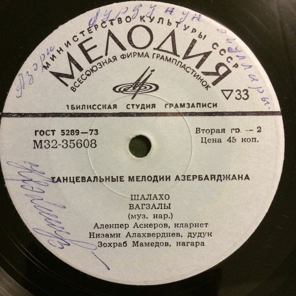 Танцевальные мелодии Азербайджана
