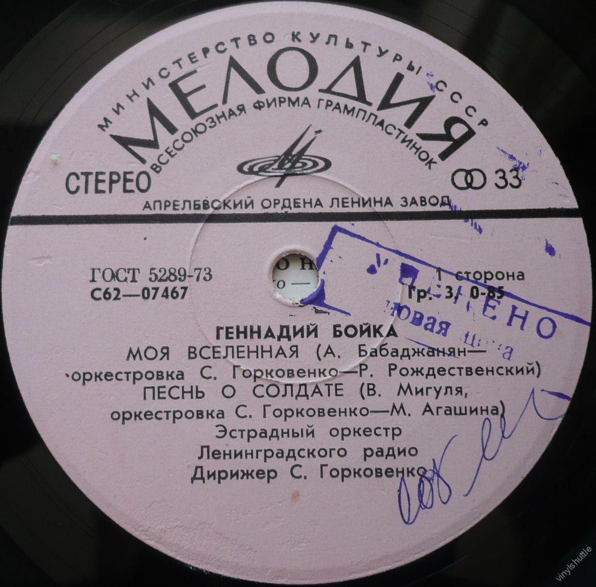 Геннадий БОЙКА
