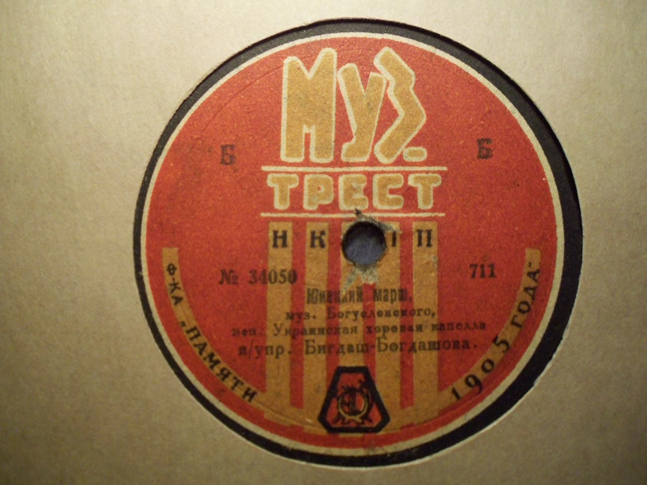 Украинская хоровая капелла п/упр. Бигдаш-Бегдажова - Пiсня кузнi, муз. Телетянова // Юнацкий марш, муз. Богуславского