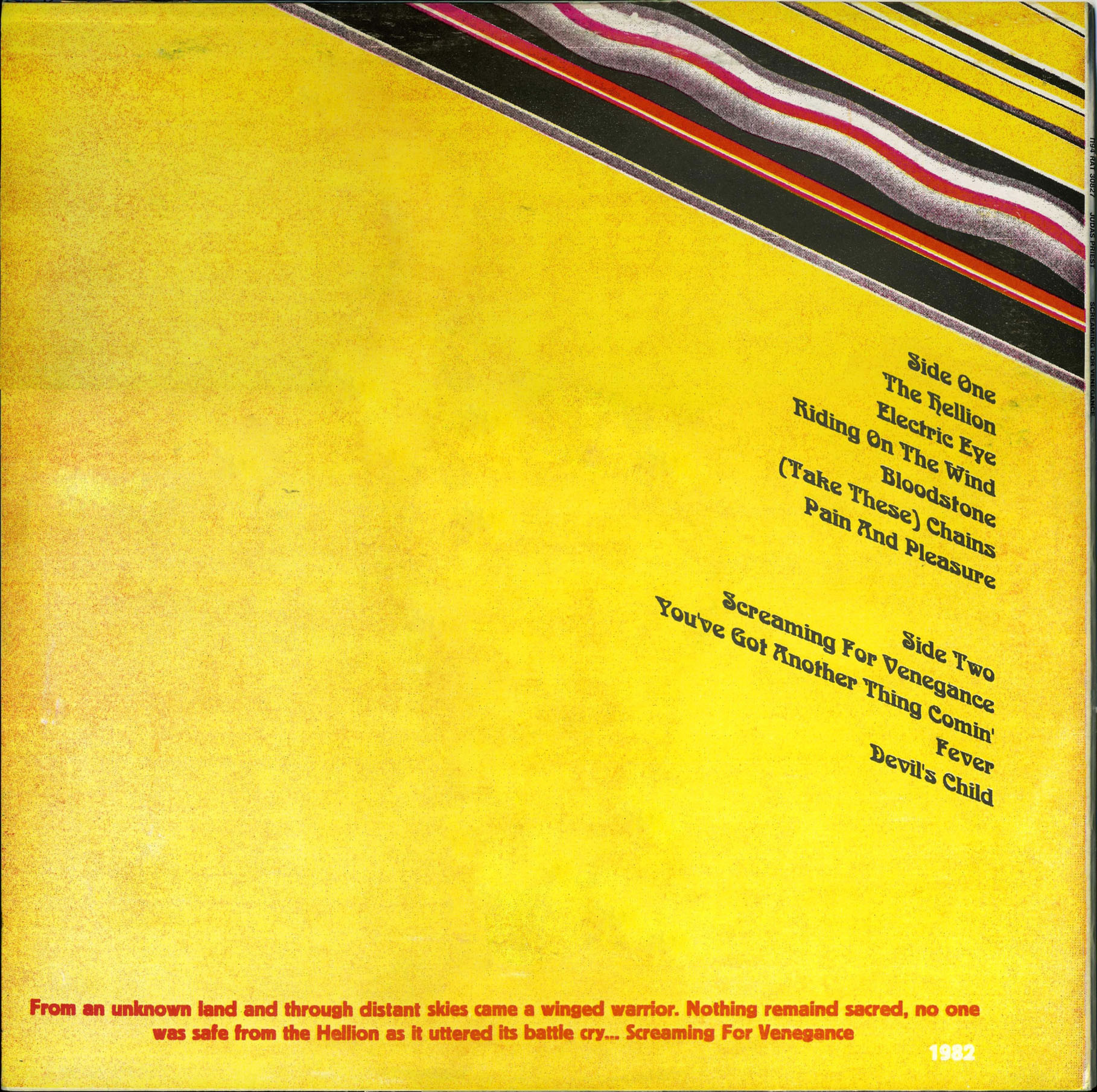 JUDAS PRIEST. Screaming For Vengeance