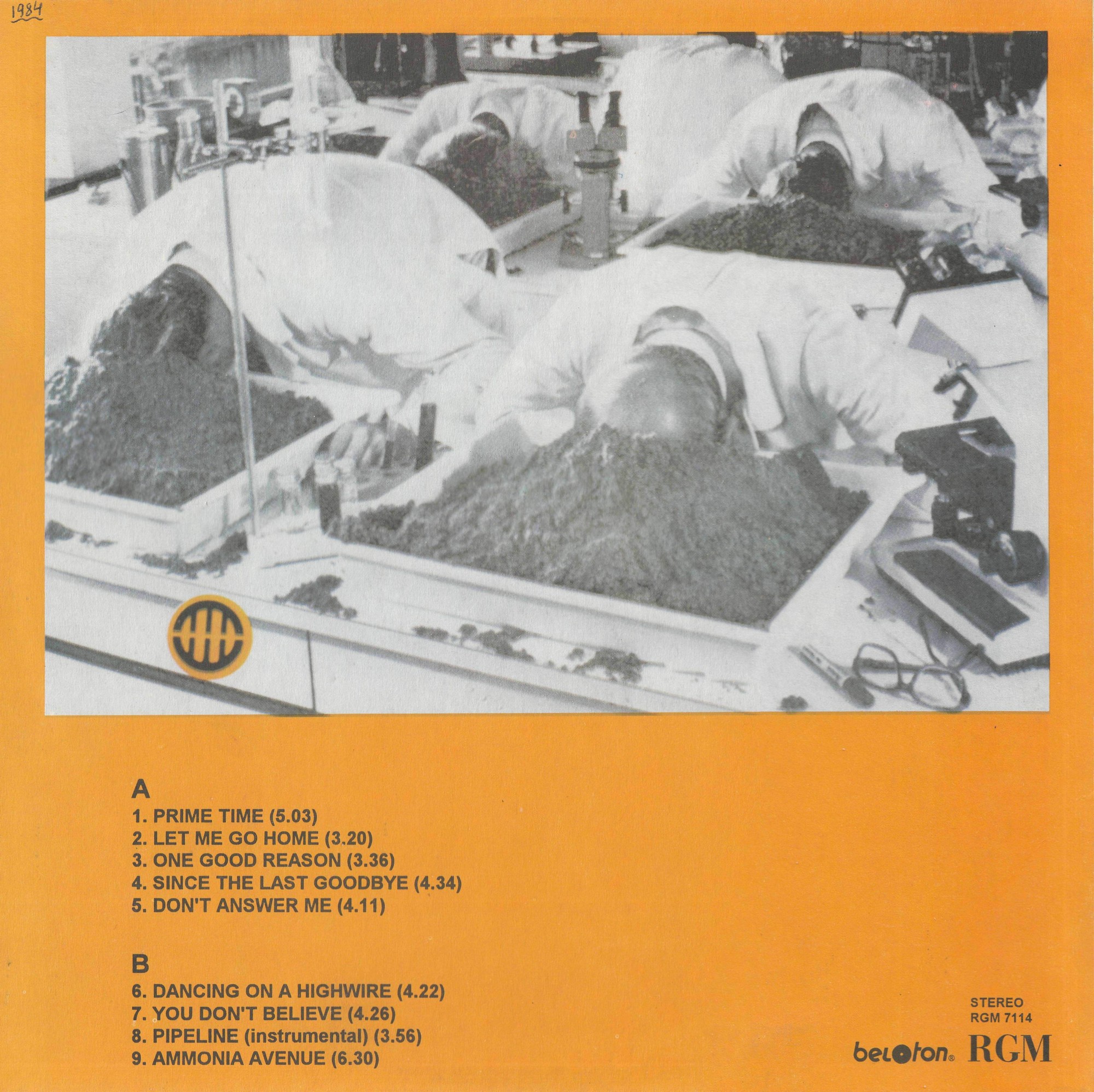 ALAN PARSONS PROJECT. Ammonia Avenue