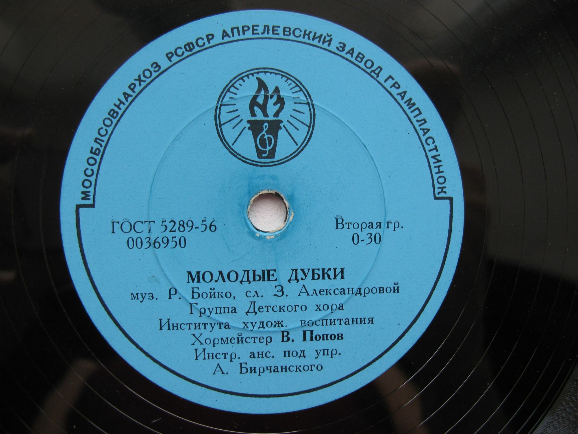 Детский хор института художественного воспитания детей п/у В. ПОПОВА