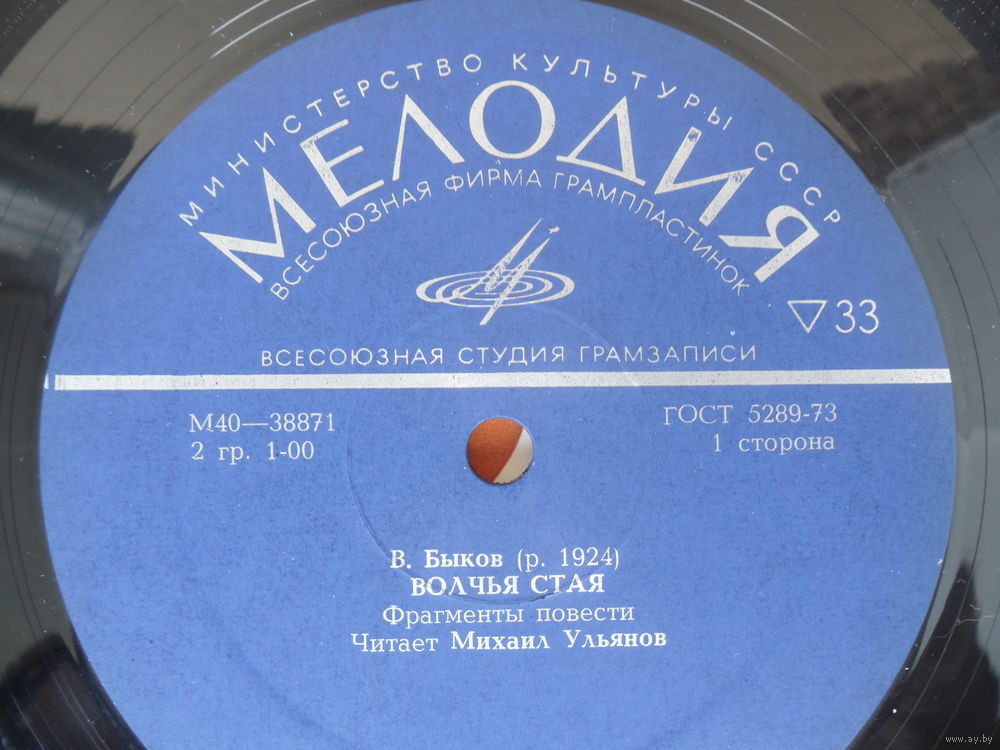В. БЫКОВ (1924): Волчья стая, фрагменты повести.