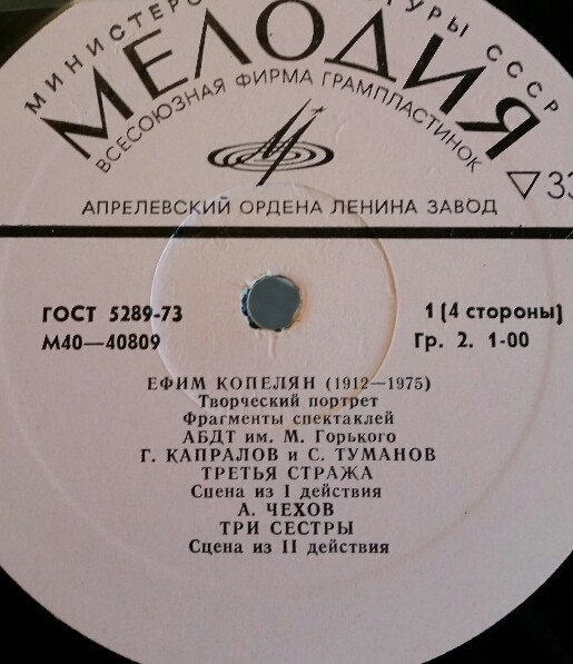Ефим КОПЕЛЯН (1912-1975).Творческий портрет