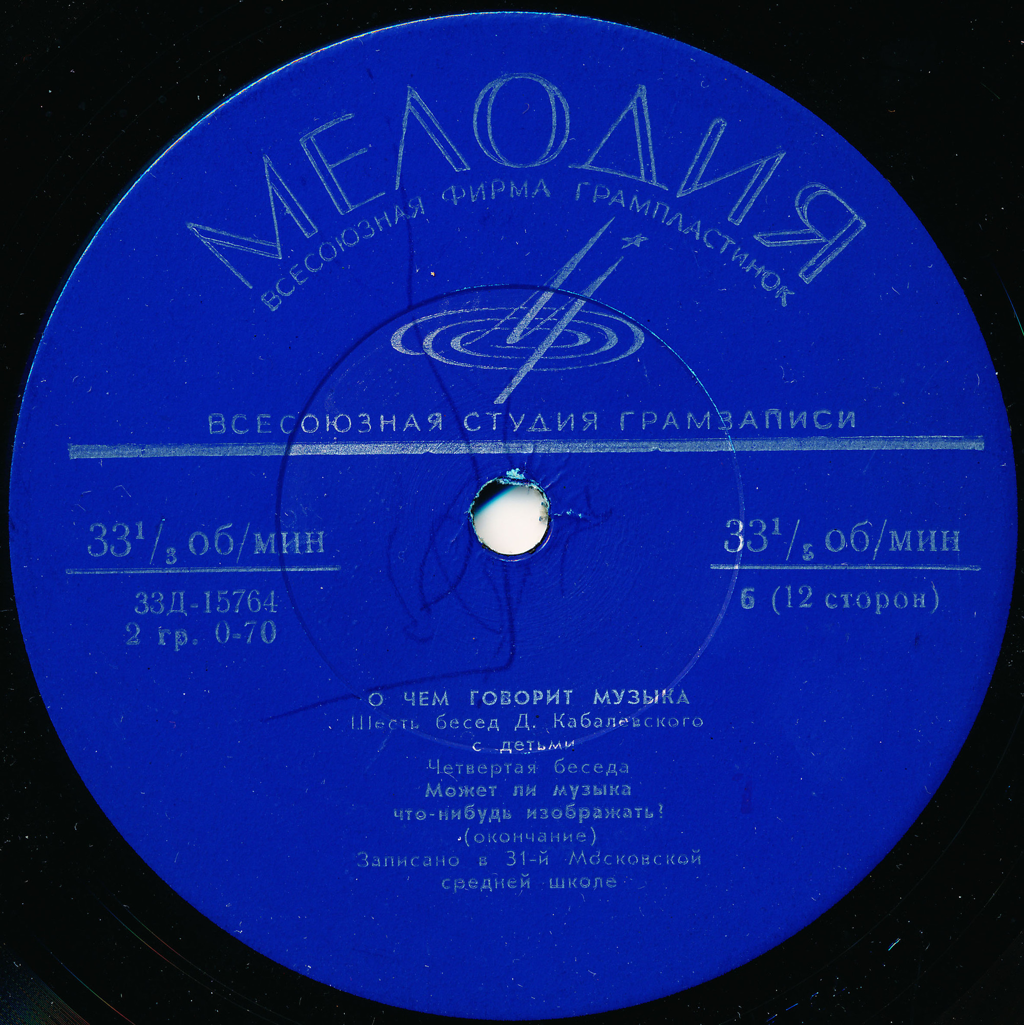 О ЧЁМ ГОВОРИТ МУЗЫКА: Шесть бесед Д. Кабалевского с детьми
