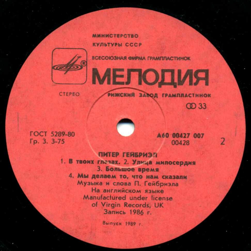 Питер Гейбриэл