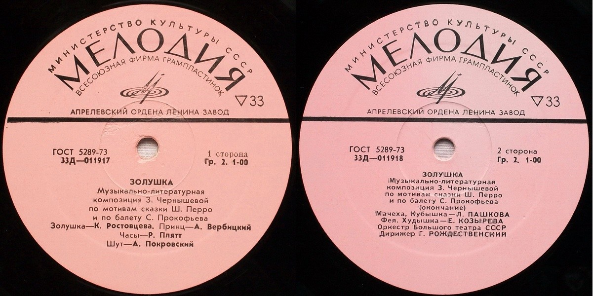 Ш. Перро. Золушка