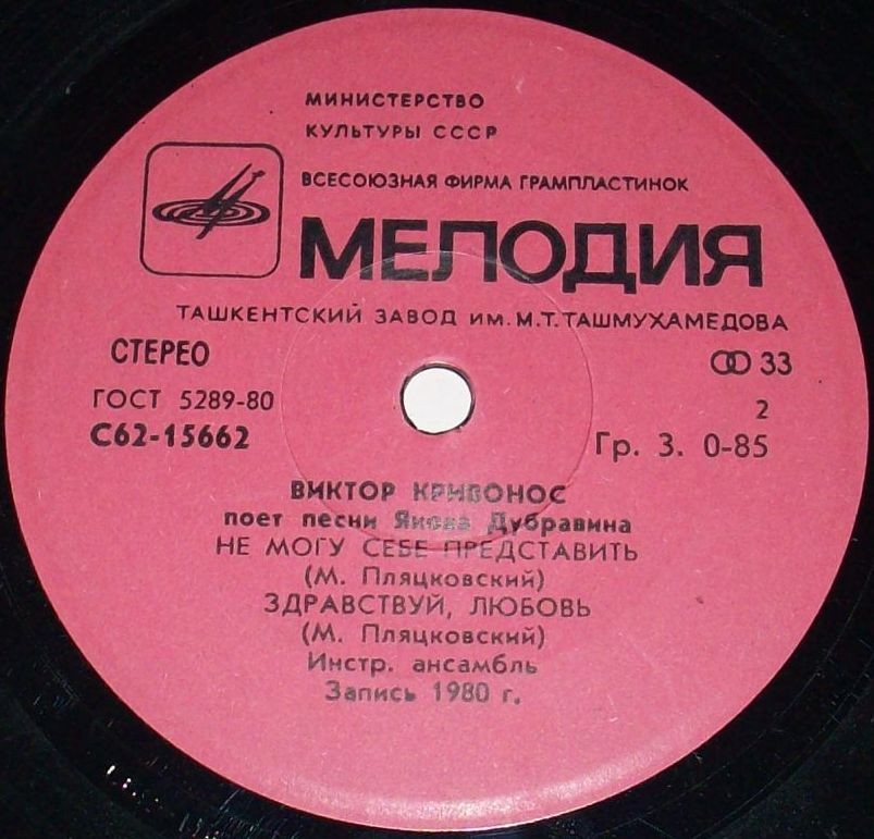 Виктор КРИВОНОС поет песни Якова Дубравина