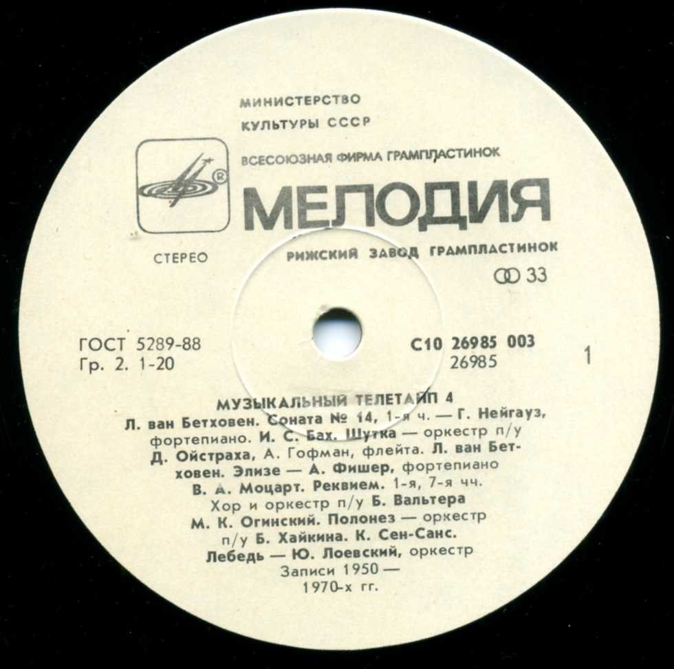 Музыкальный телетайп 4