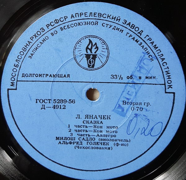 Милош САДЛО (виолончель). АЛЬФРЕД ГОЛЕЧЕК (ф-но)