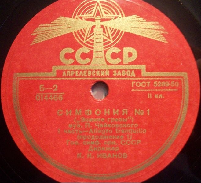 П. ЧАЙКОВСКИЙ. Симфония № 1 ("Зимние грёзы")