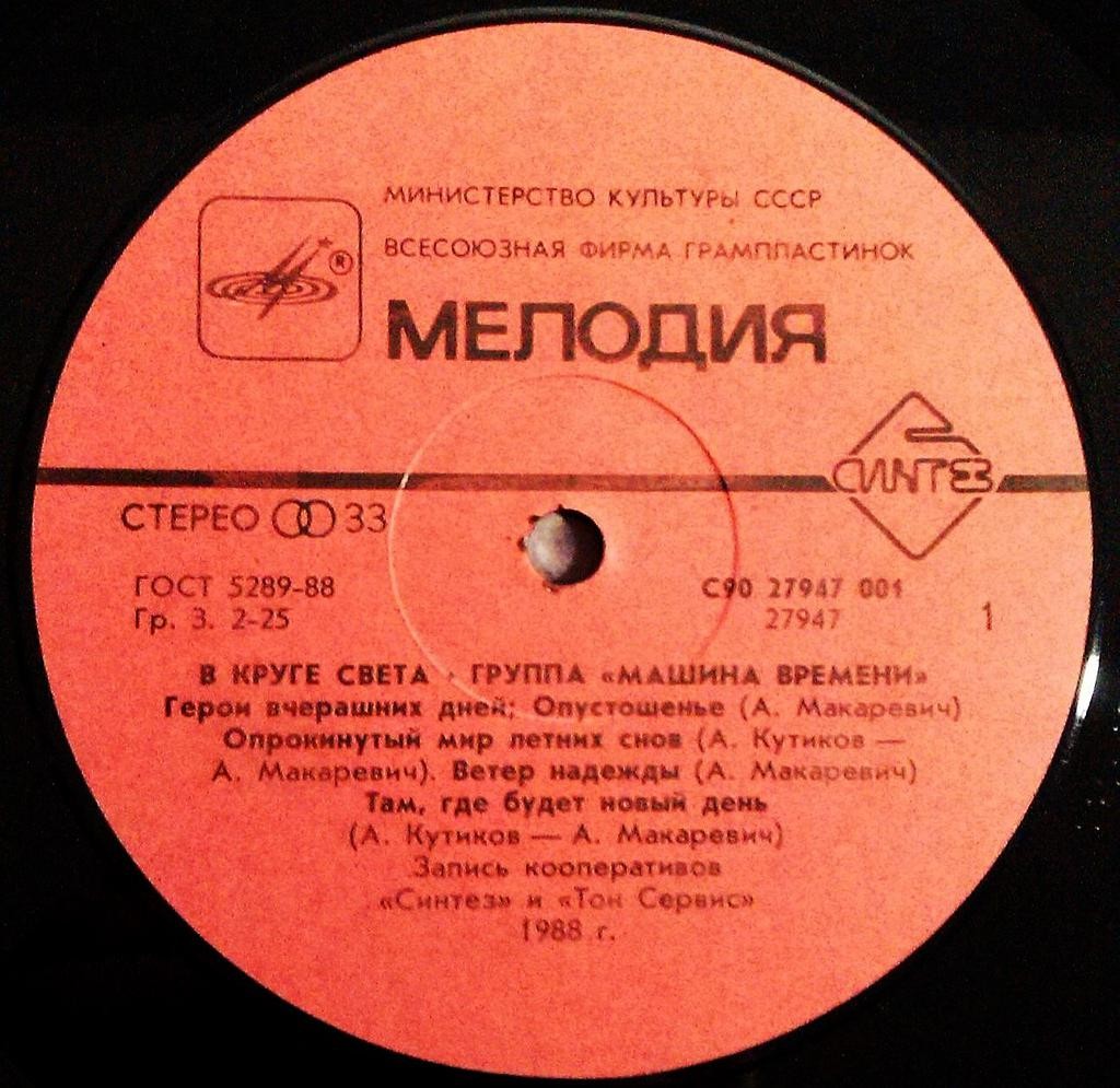 МАШИНА ВРЕМЕНИ. «В круге света»