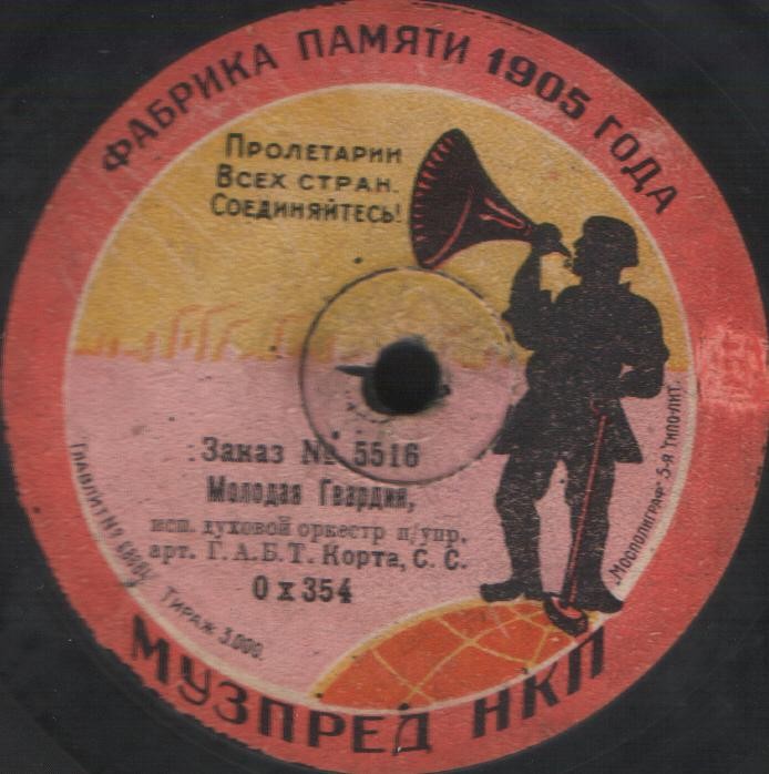 Духовой оркестр п/упр. арт. Г.А.Б.Т. Корта, С. С. -  Молодая Гвардия // Военный марш