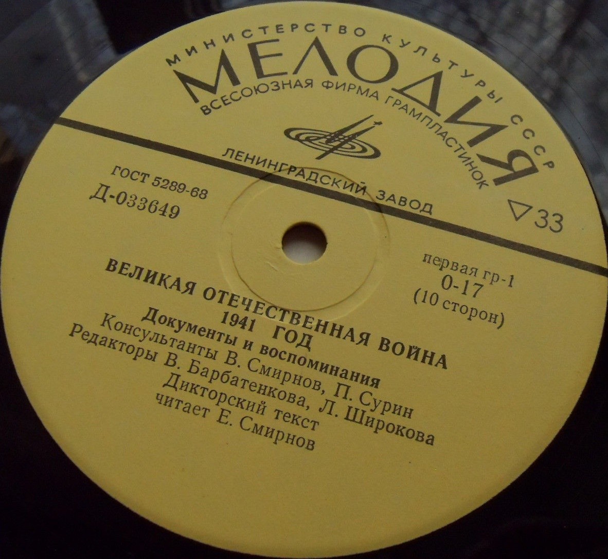 Великая Отечественная война. 1941 год. Документы и воспоминания