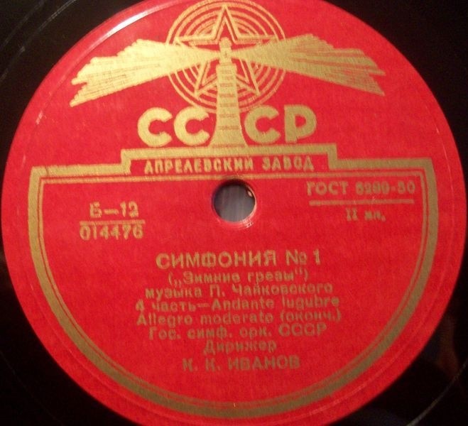 П. ЧАЙКОВСКИЙ. Симфония № 1 ("Зимние грёзы")