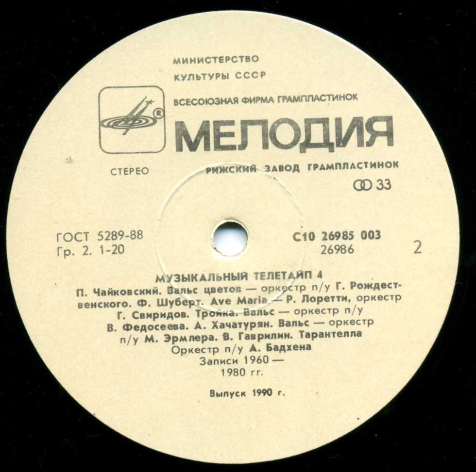 Музыкальный телетайп 4