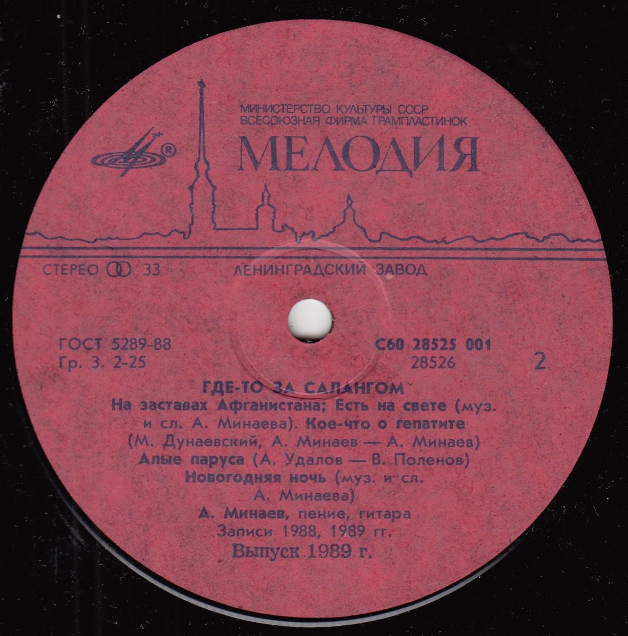 Александр МИНАЕВ. «Где-то за Салангом»