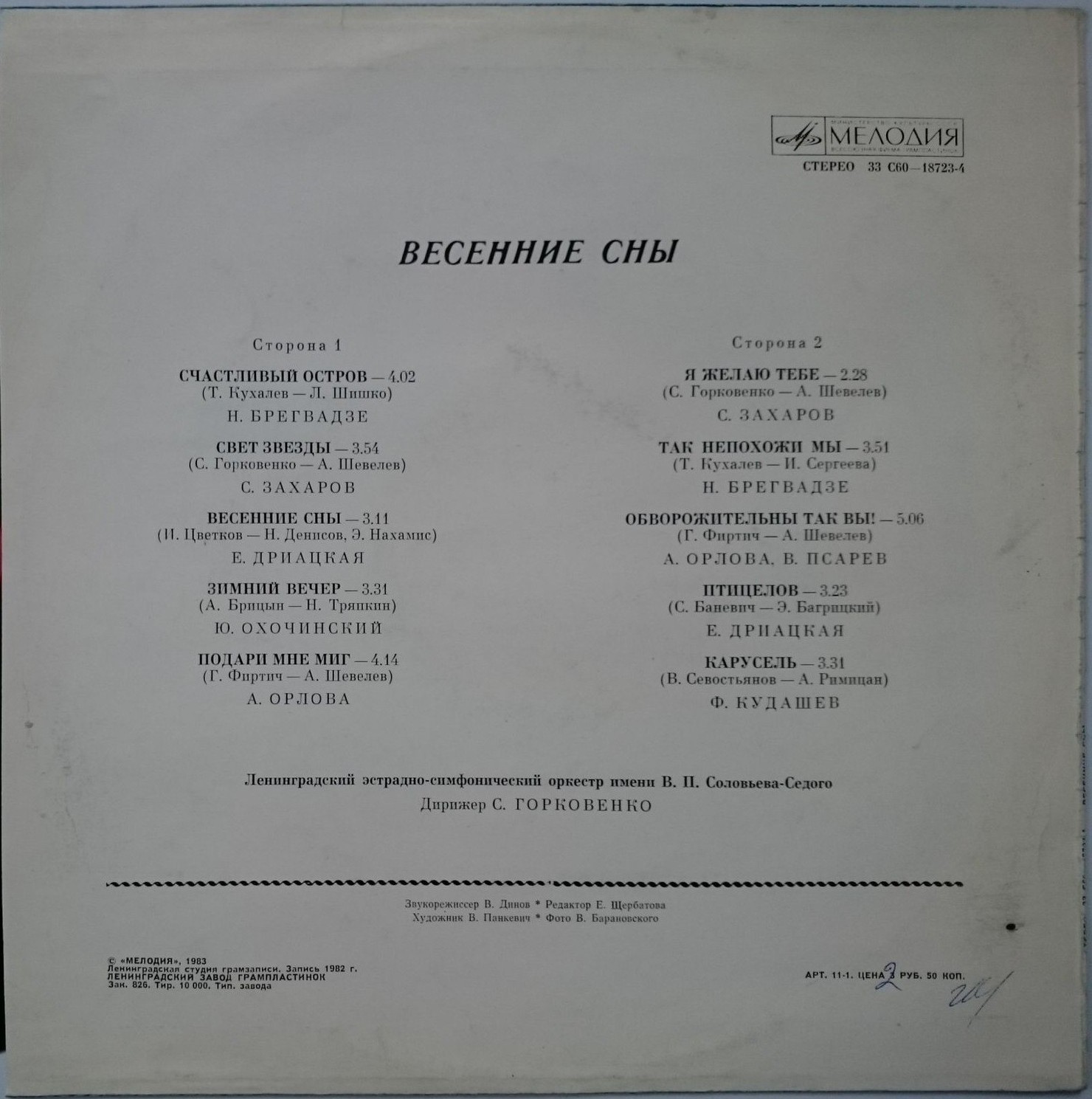 Весенние сны