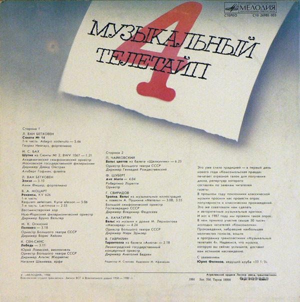 Музыкальный телетайп 4