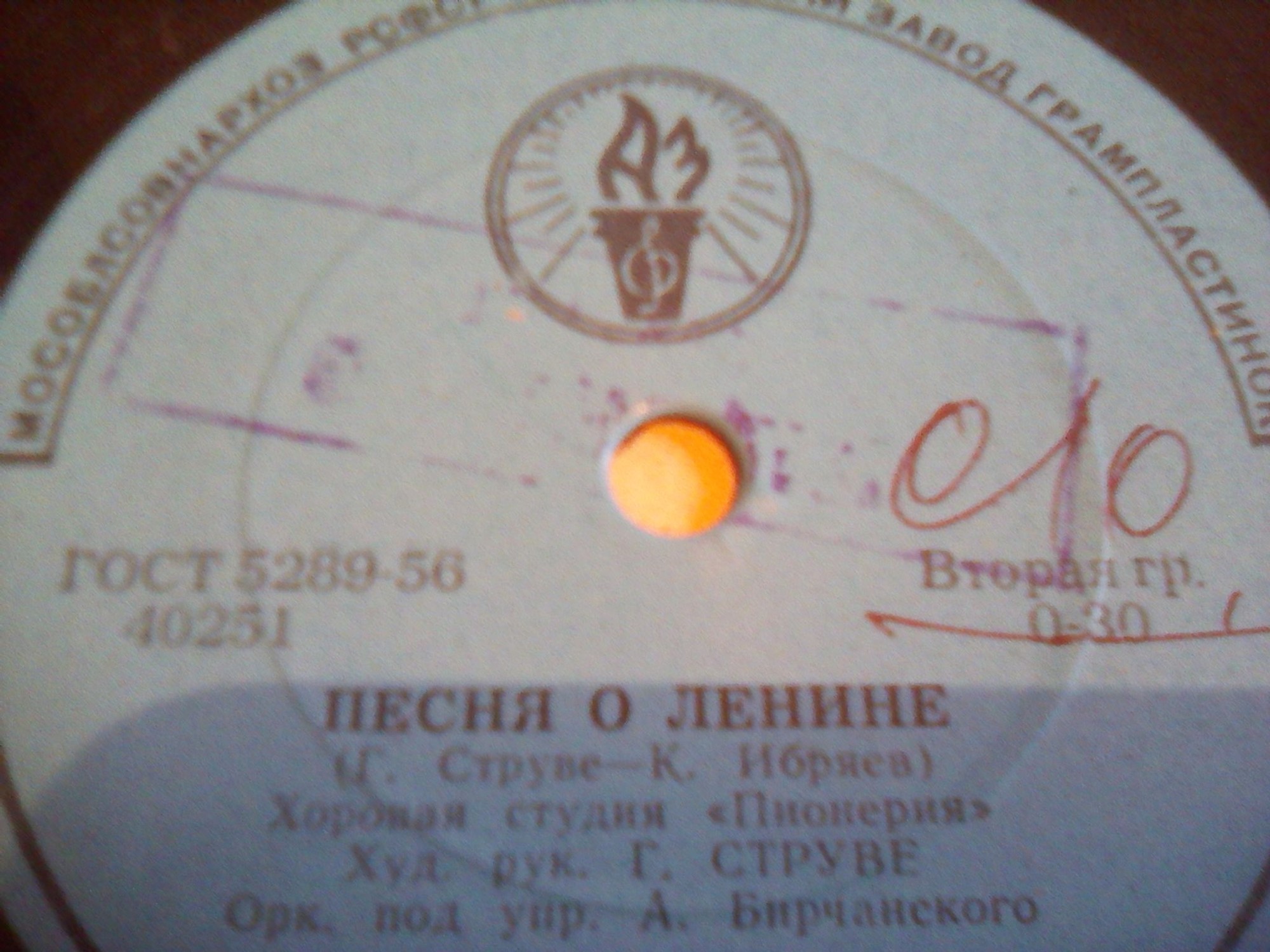Песни о Ленине