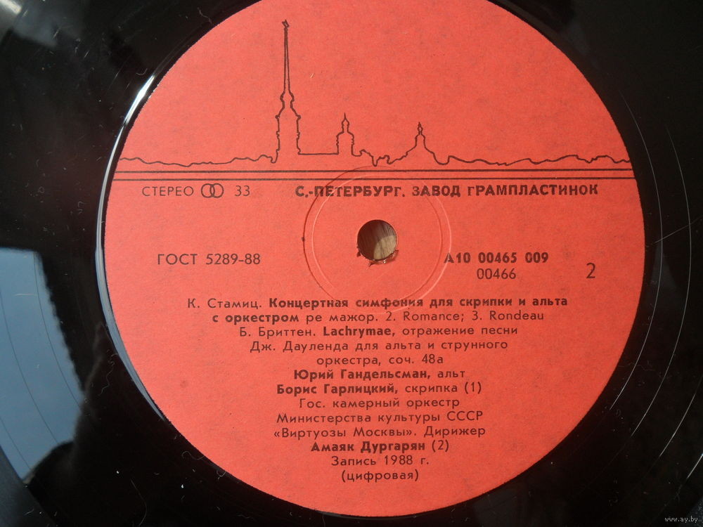 Юрий ГАНДЕЛЬСМАН (альт)