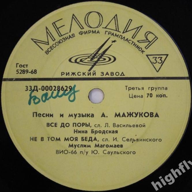 Песни и музыка Алексея Мажукова