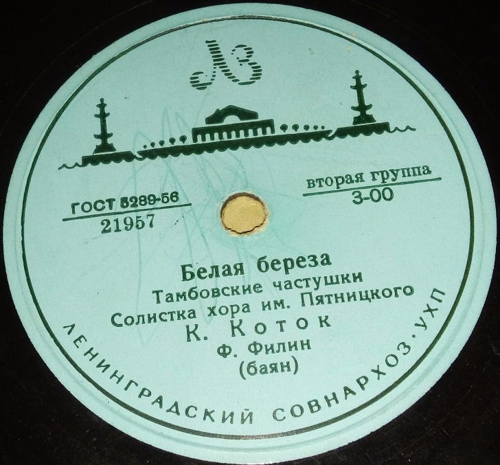 Хор им. Пятницкого - Балалаечка гудит // К. Коток - Белая береза