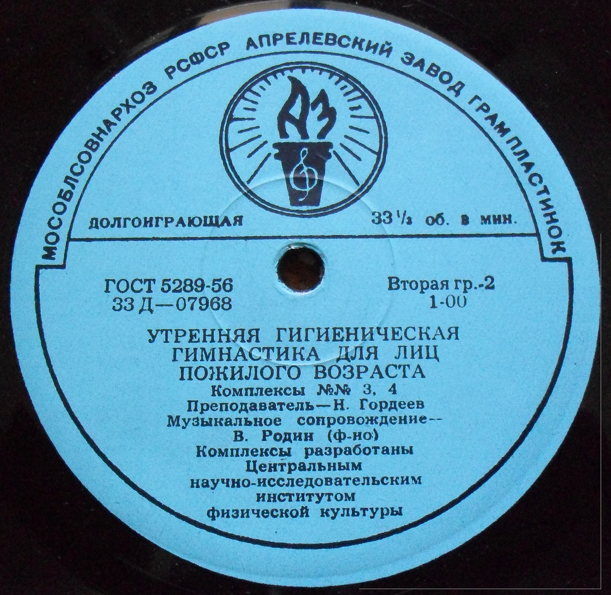 Утренняя гигиеническая гимнастика для лиц пожилого возраста (комплексы №№ 1–4)