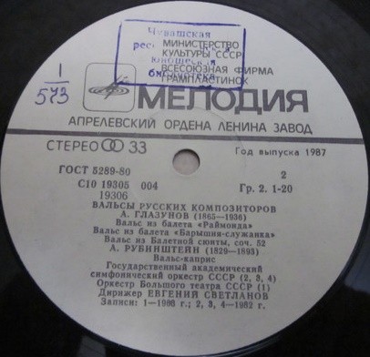 Вальсы русских композиторов