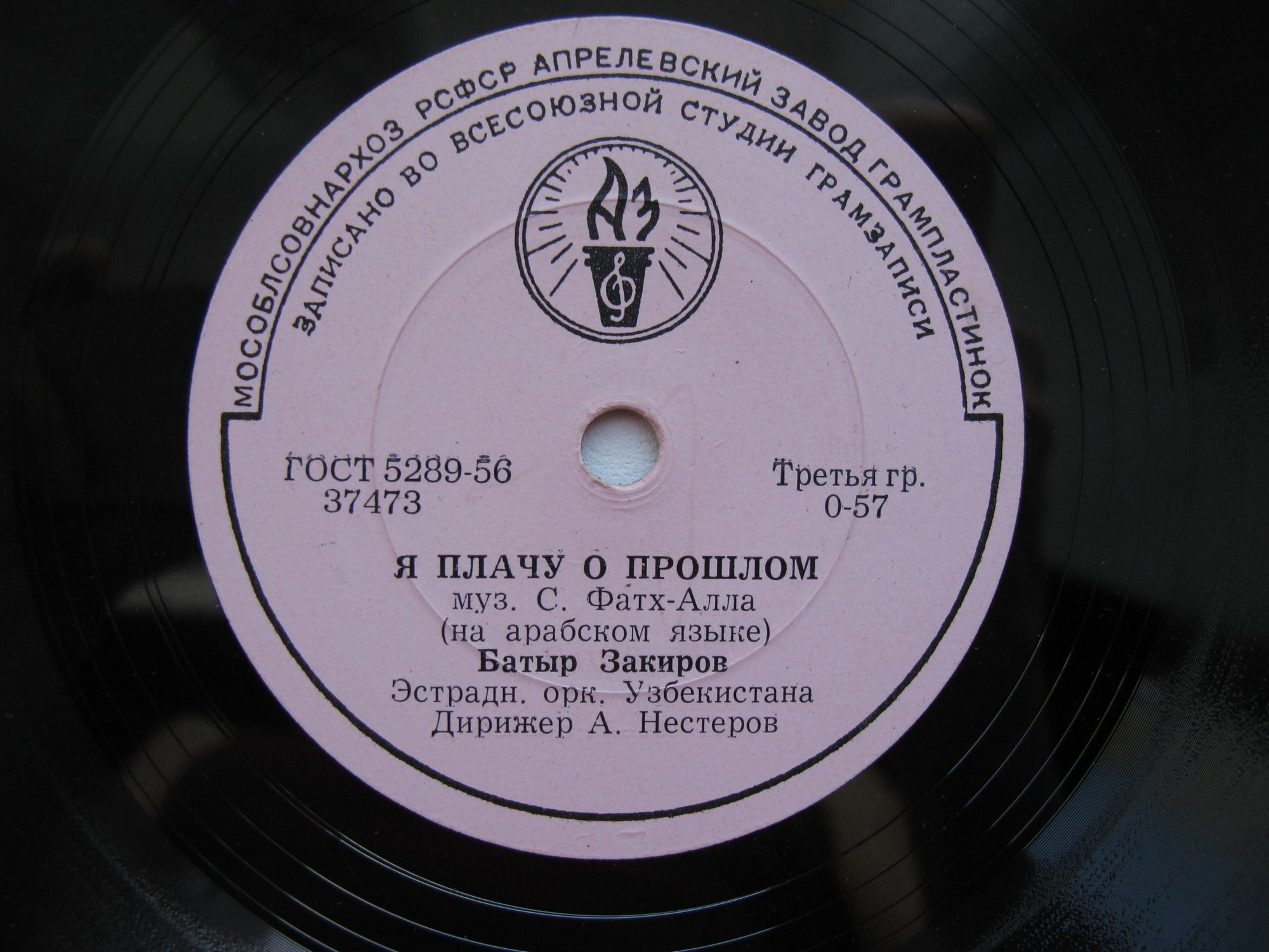 Б. Закиров - Я плачу о прошлом // Эстрадный оркестр - Бахор