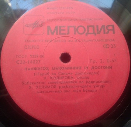 Из эпоса «Гариб и Сенам»