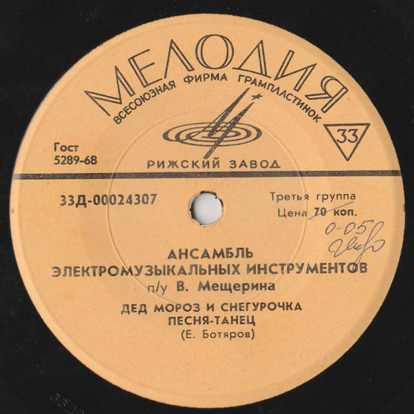Ансамбль электромузыкальных инструментов п/у В. Мещерина
