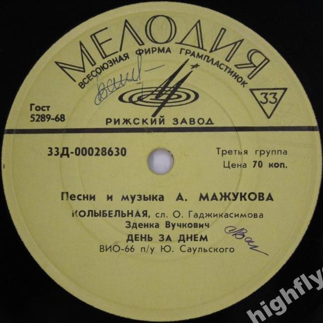 Песни и музыка Алексея Мажукова