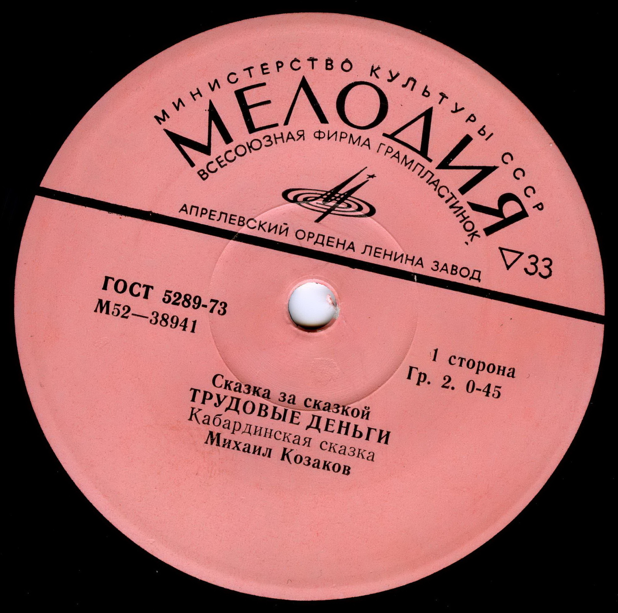 Трудовые деньги / Глупец (сказки)