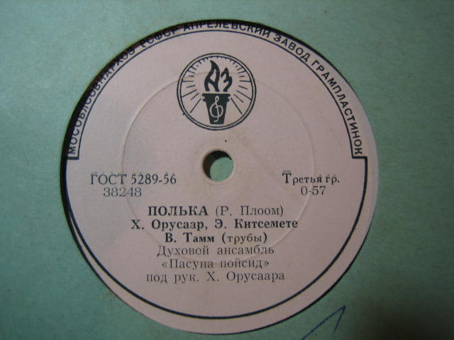Духовой ансамбль "Пасуна пойсид" под рук. Х. Орусаара – Сельские качели / Полька