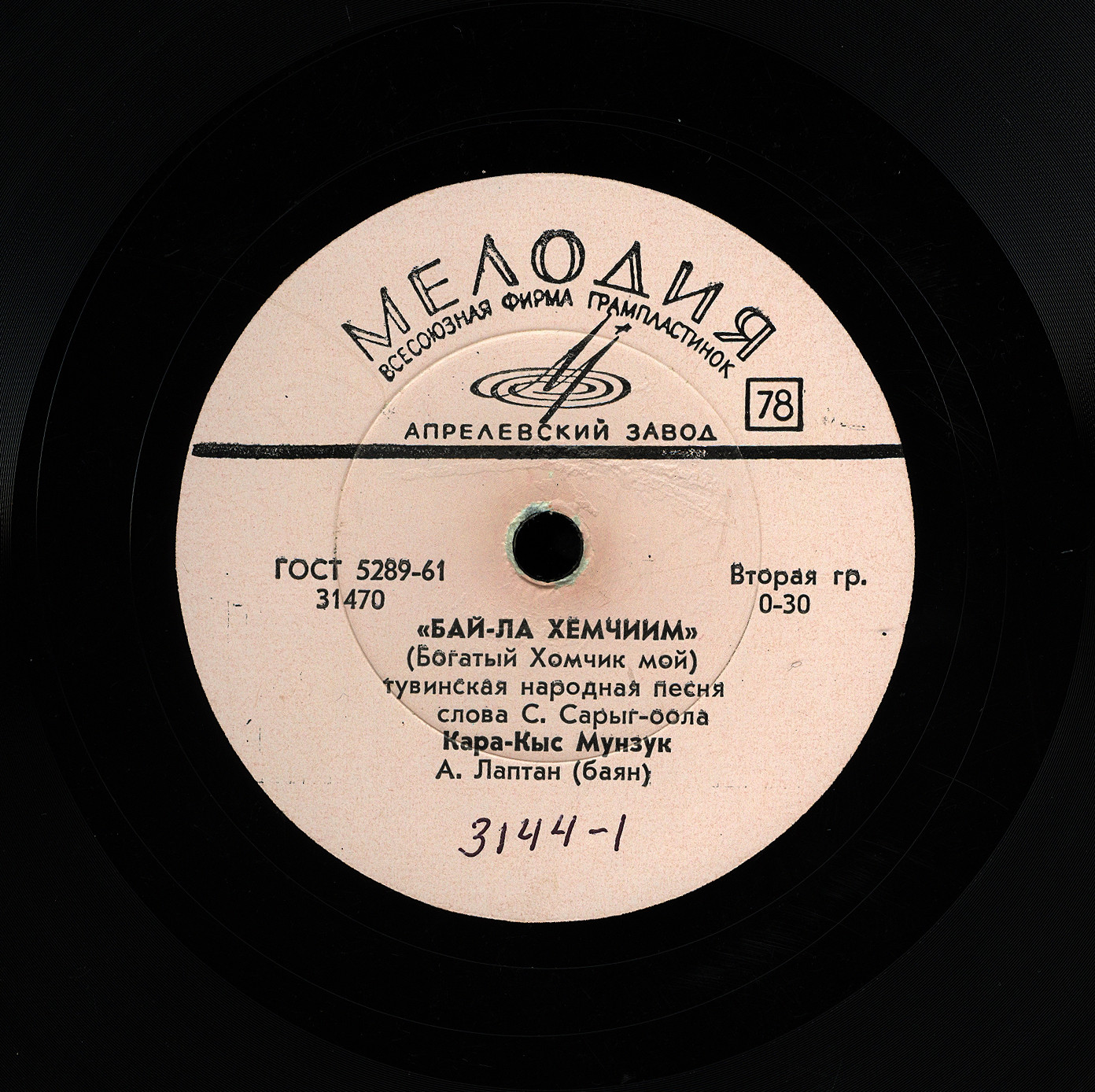 Тувинская музыка