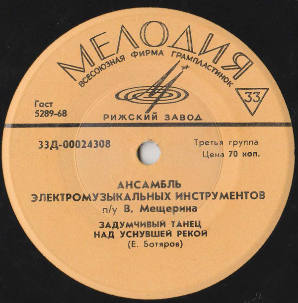 Ансамбль электромузыкальных инструментов п/у В. Мещерина