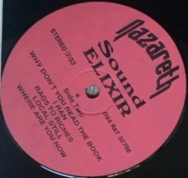 Nazareth  ‎– Sound Elixir