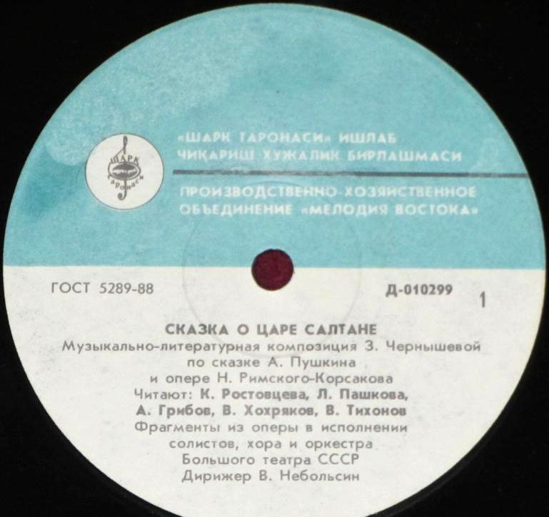 А.С.Пушкин. Сказка о царе Салтане