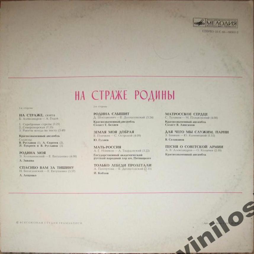 НА СТРАЖЕ РОДИНЫ