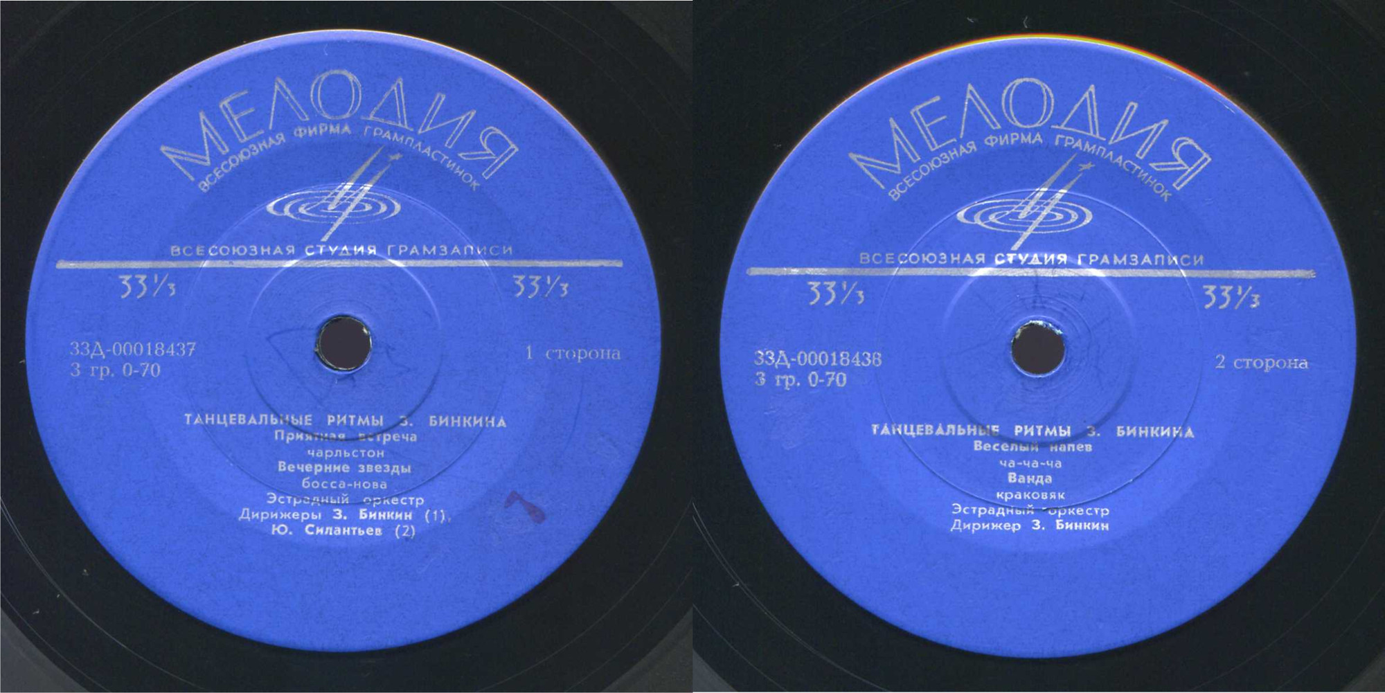 З. БИНКИН (1913). Танцевальные ритмы