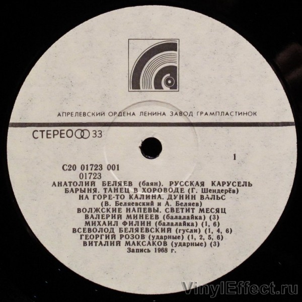 Анатолий Беляев (баян) - Русская карусель