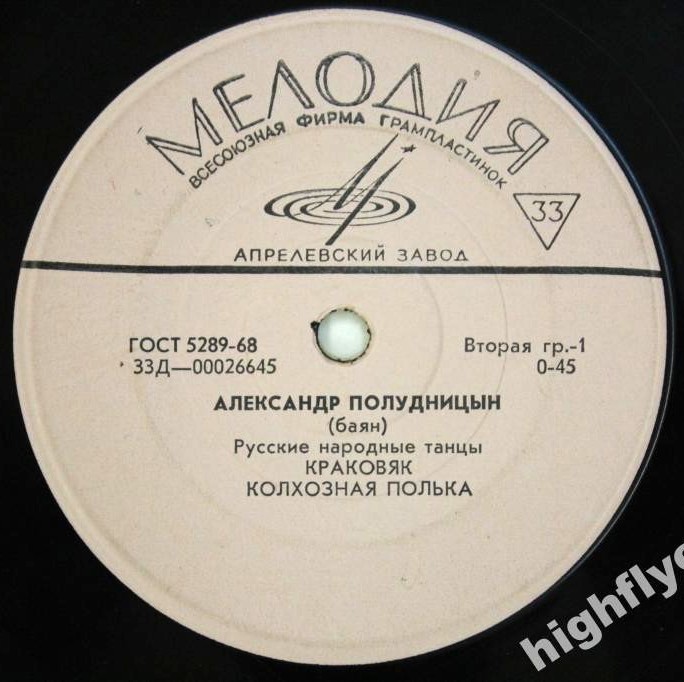 Александр Полудницын (баян). Русские народные танцы