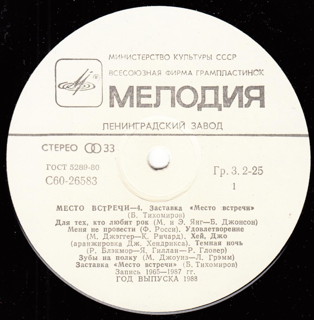 МЕСТО ВСТРЕЧИ. Выпуск 4