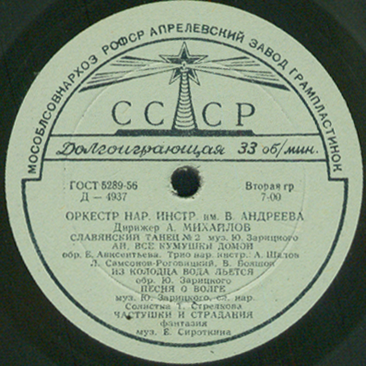 Оркестр народных инструментов им. В. Андреева