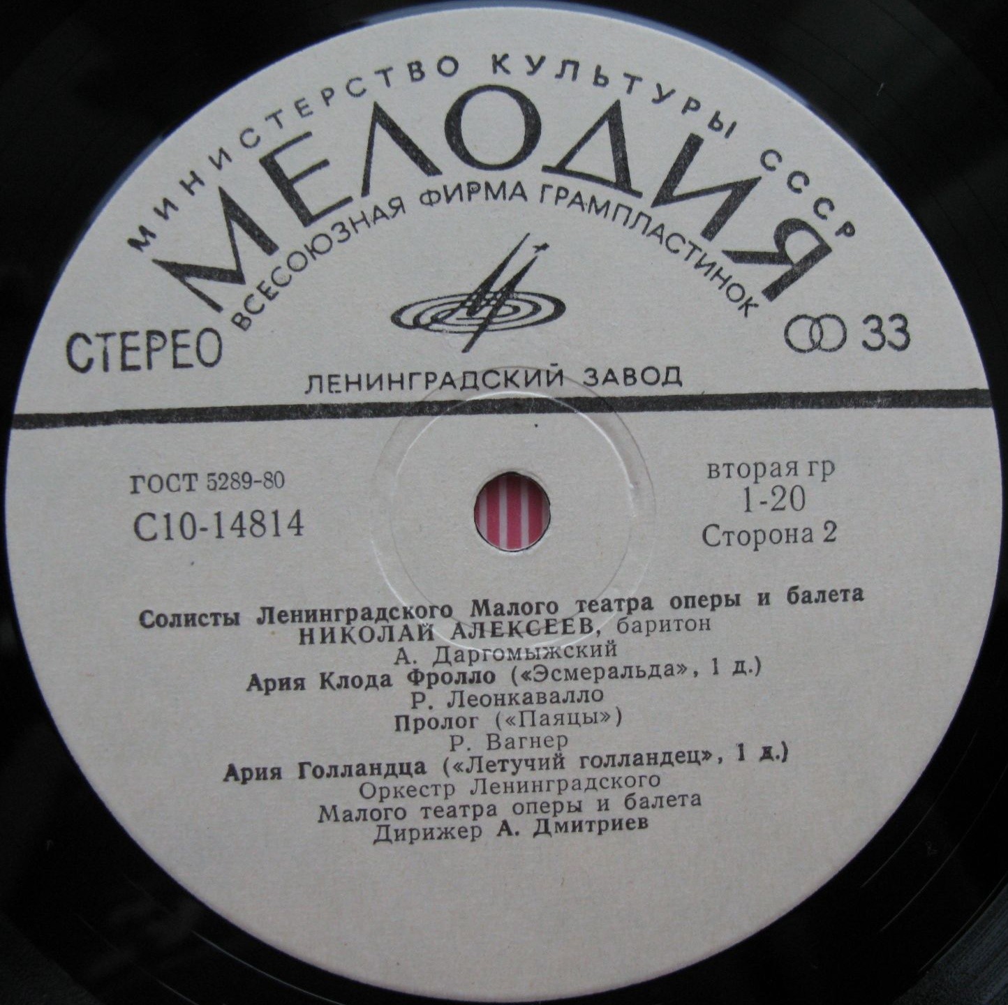 Солисты Ленинградского государственного академического Малого театра оперы и балета